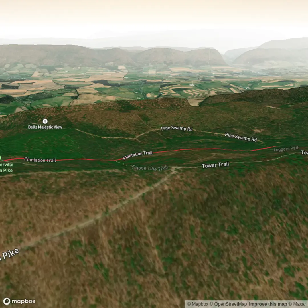 An image depicting the trail Plantation Trail and its surrounding area.