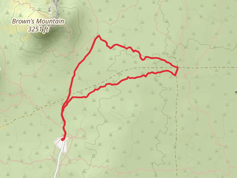 Chuckwagon, Vaquero and Brown's Ranch Road Loop