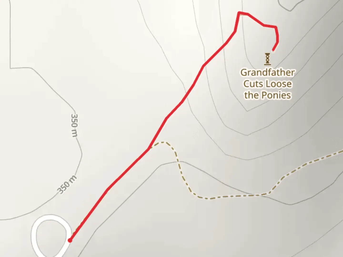 An image depicting the trail Vantage Highway and its surrounding area.