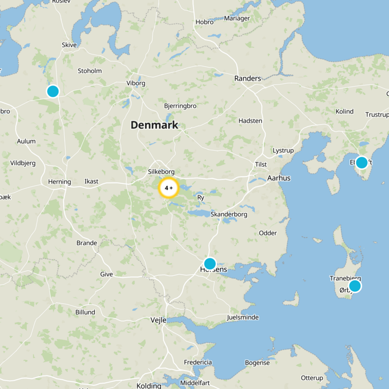 Skanderborg Static Map