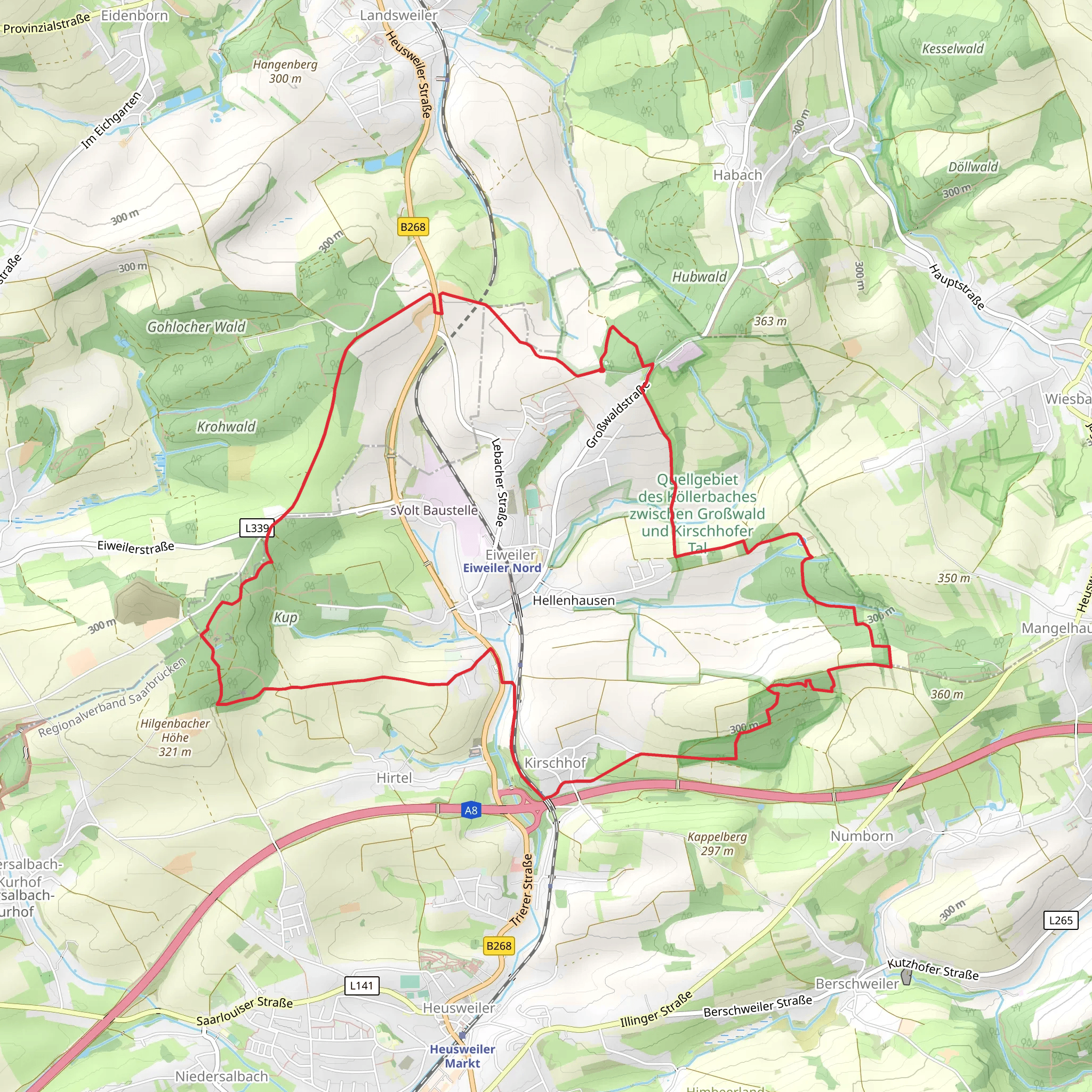 Hootzemonn Weg mobile static map