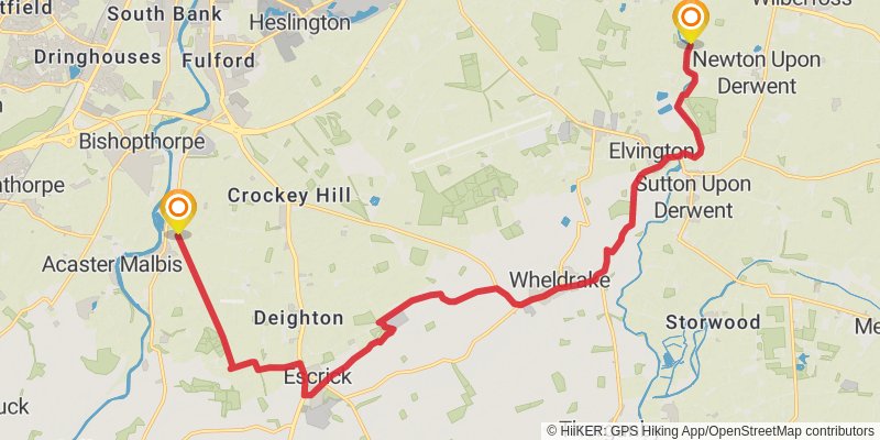 Jorvic Way stage 4 Map