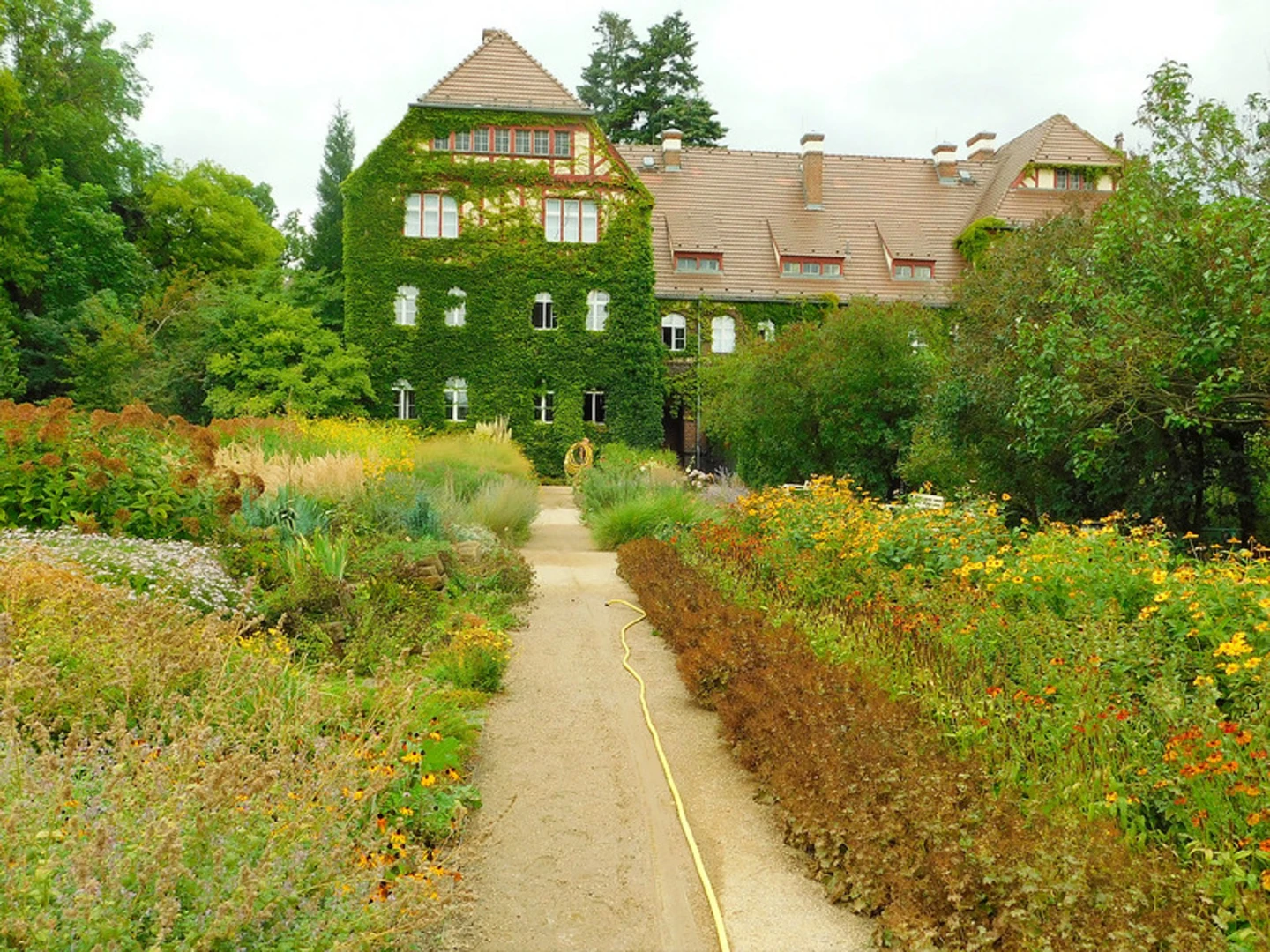 An image depicting the trail Bamberg, River Regnitz and Luisenhain Loop via Oberer Leinritt and its surrounding area.