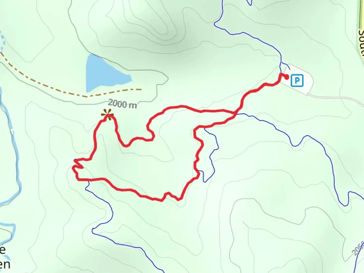 An image depicting the trail Gamble Oak and Sandstone Meadow Loop Trail and its surrounding area.