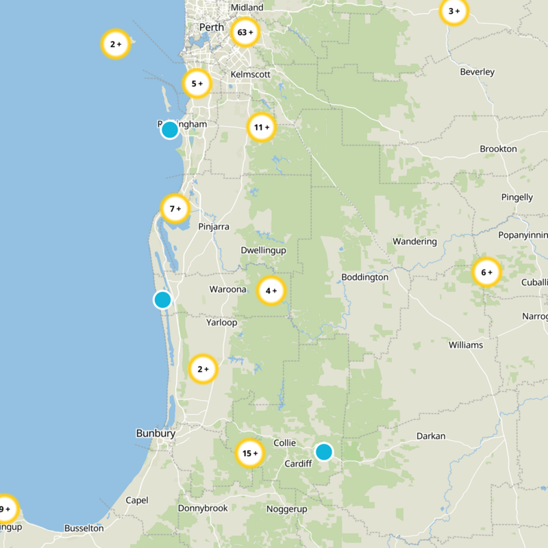 Dwellingup Static Map