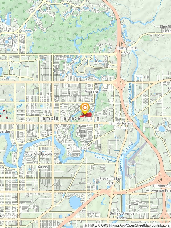 Pavilion Trail and Palmetto Trail in Riverfront Park mobile static map