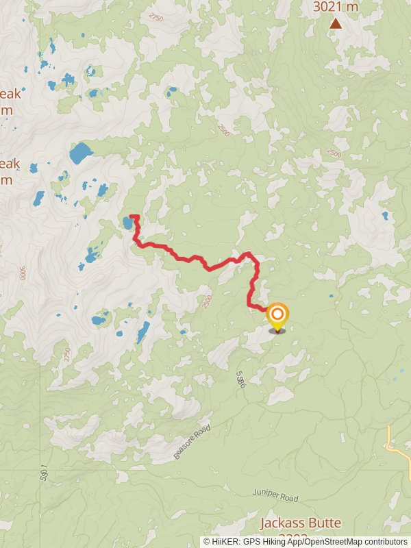 Vanderburgh Lake via Fernandez Access Trail