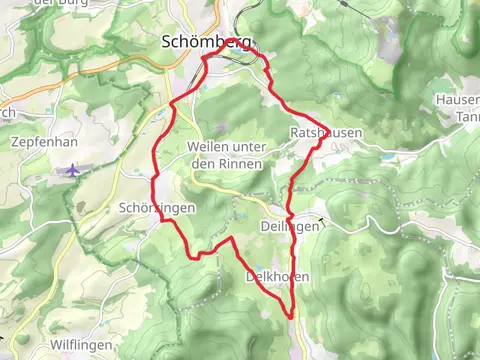 Deilingen and Schlichemtalsperre Loop