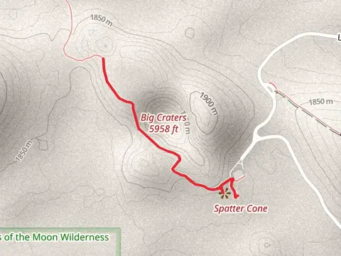 Spatter Cones, Snow Cone and North Crater Trail