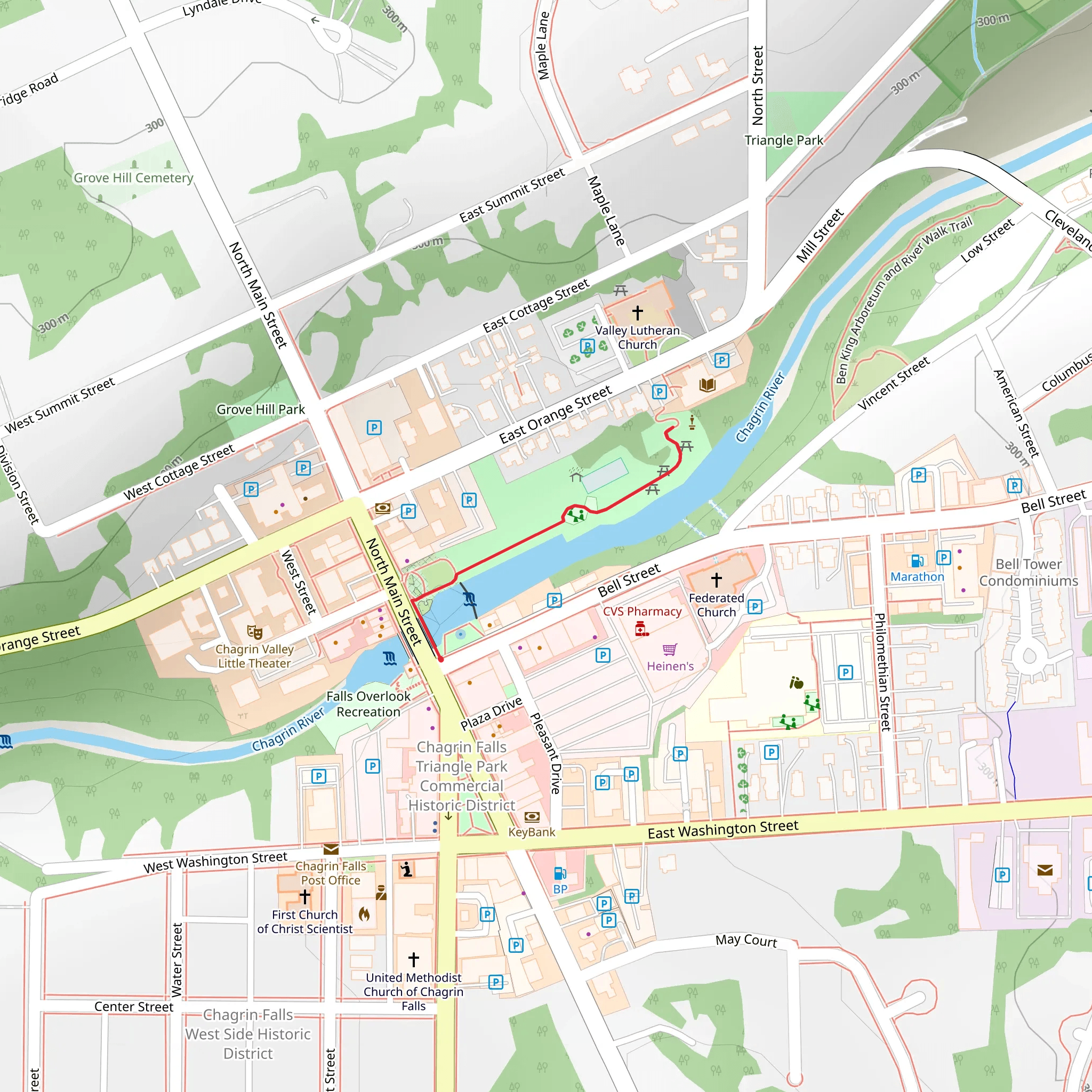 Riverside Park mobile static map
