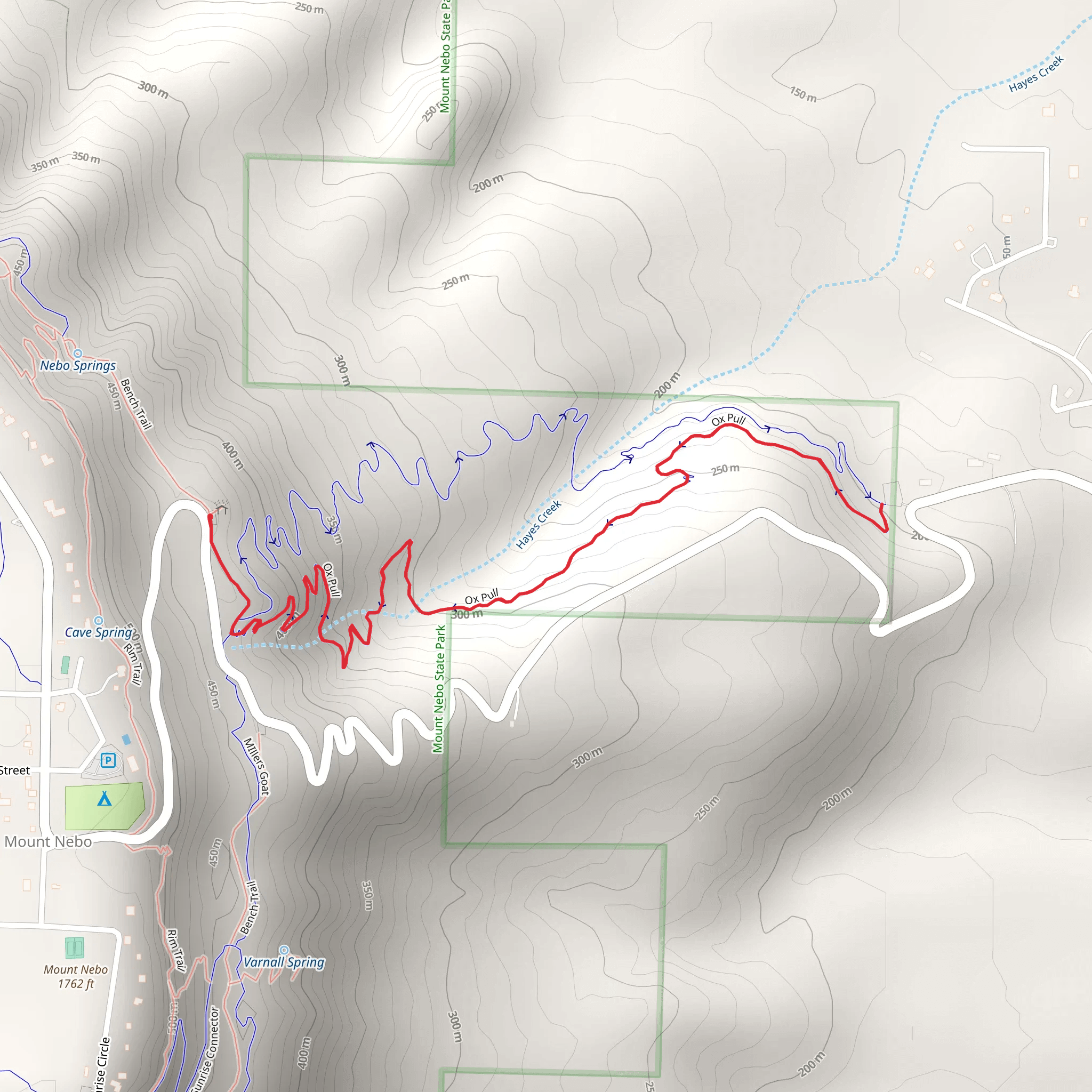 Ox Pull mobile static map