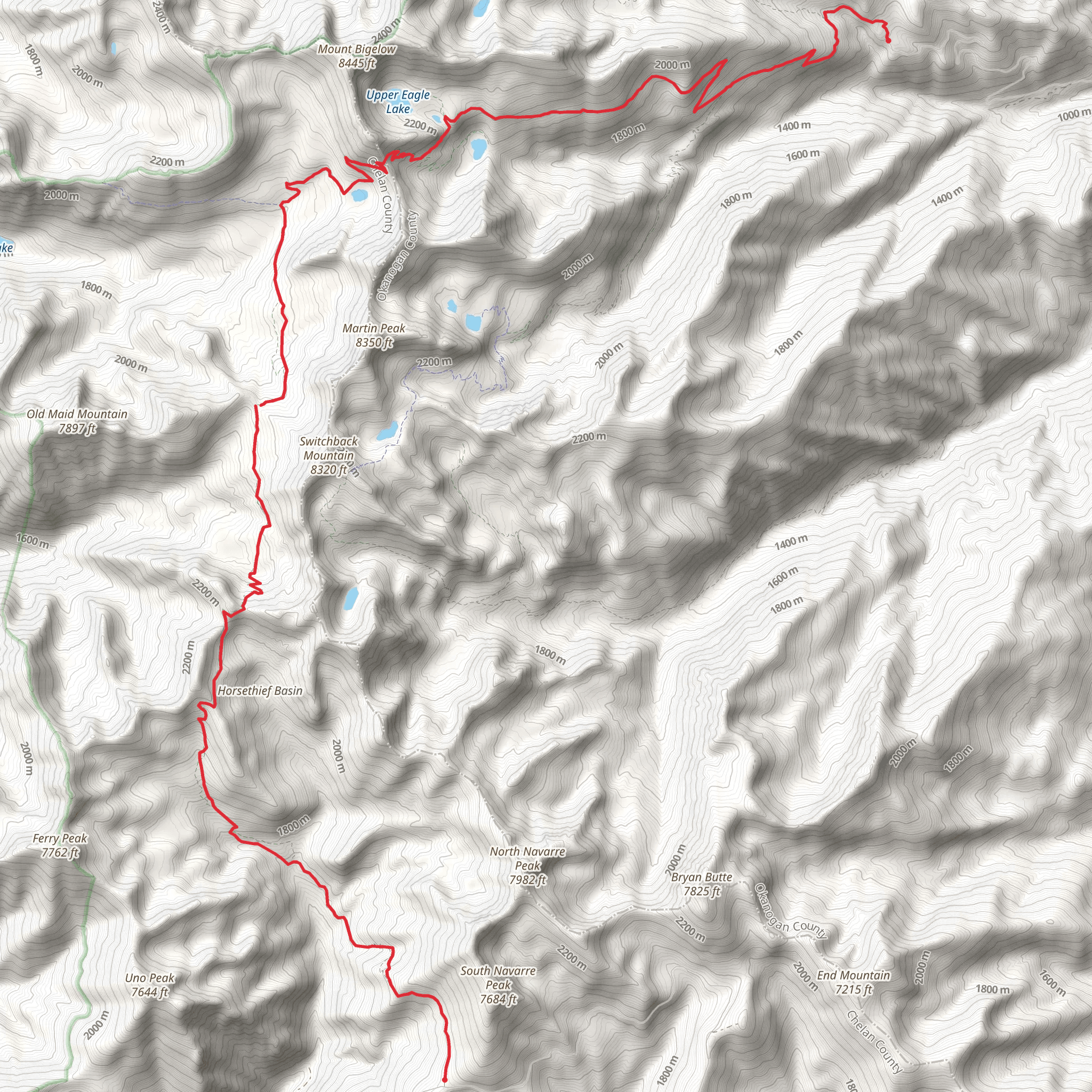 Summit ORV Trail mobile static map
