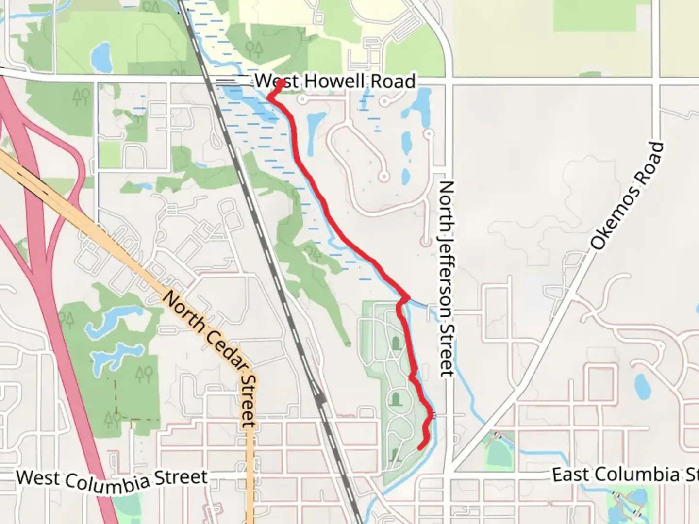 An image depicting the trail Sycamore Creek Out and Back and its surrounding area.
