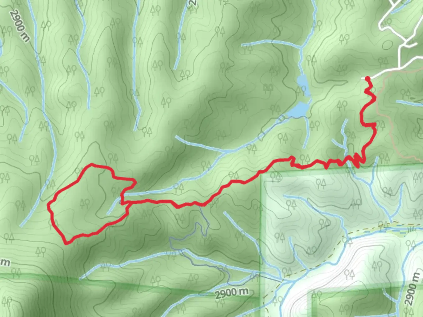 An image depicting the trail Elder-Fehn Loop Trail and its surrounding area.