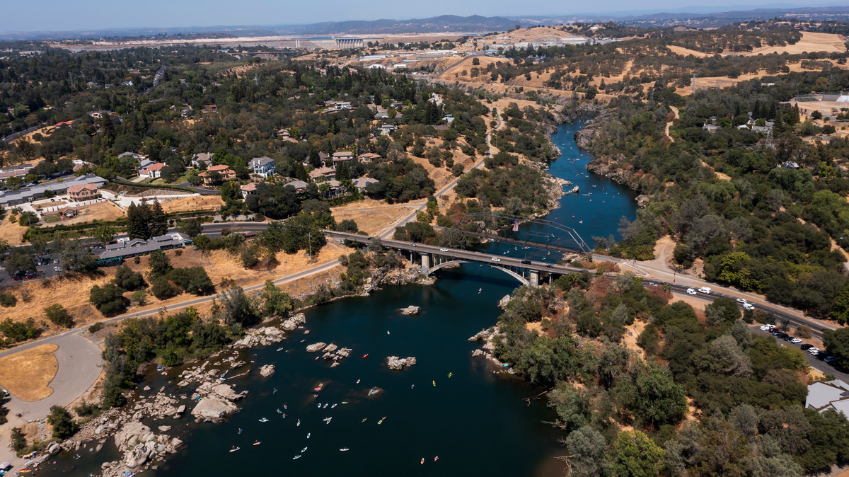American River and Land Slide Loop