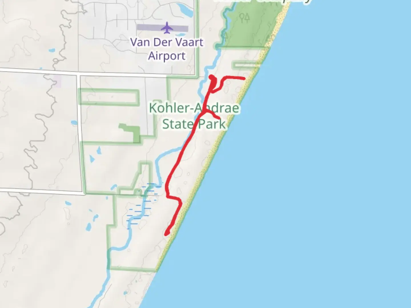 An image depicting the trail Group Campground - Black River and its surrounding area.