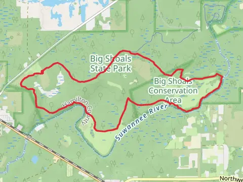 Big Shoals State Park Loop