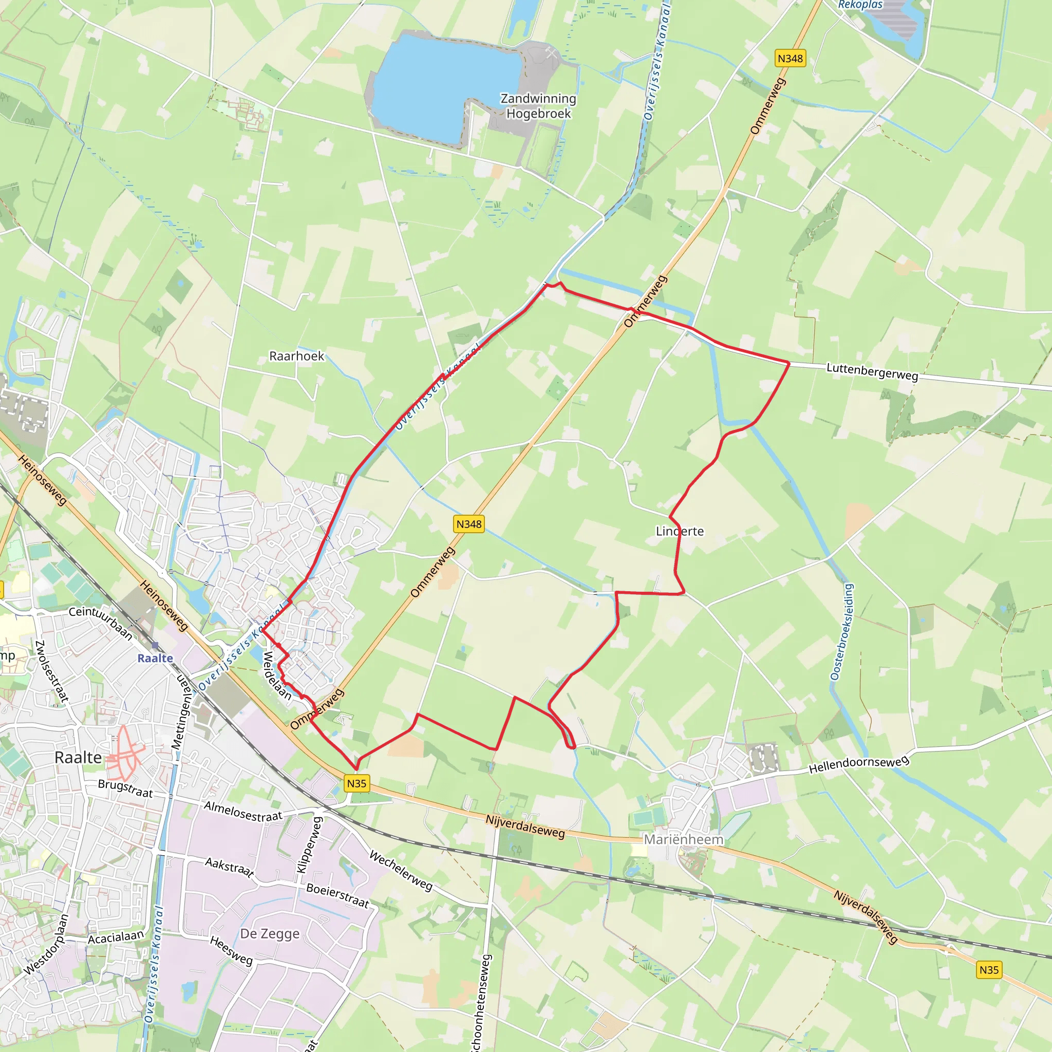 Oldenhofsbrug and Brunsel Weg mobile static map