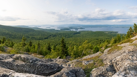 Mount Major to Mount Rowe via Belknap Range Trail