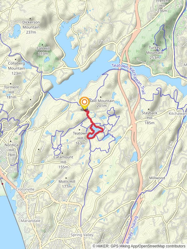 Lakeside Loop via Teatown-Kitchawan Trail