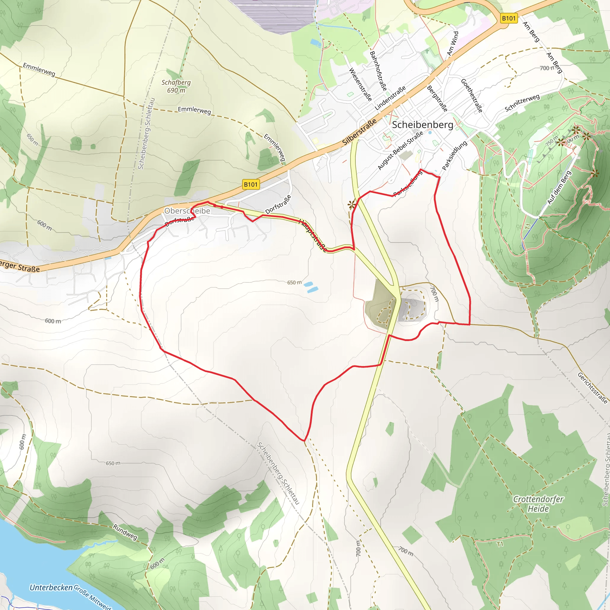 Oberscheibe Loop mobile static map