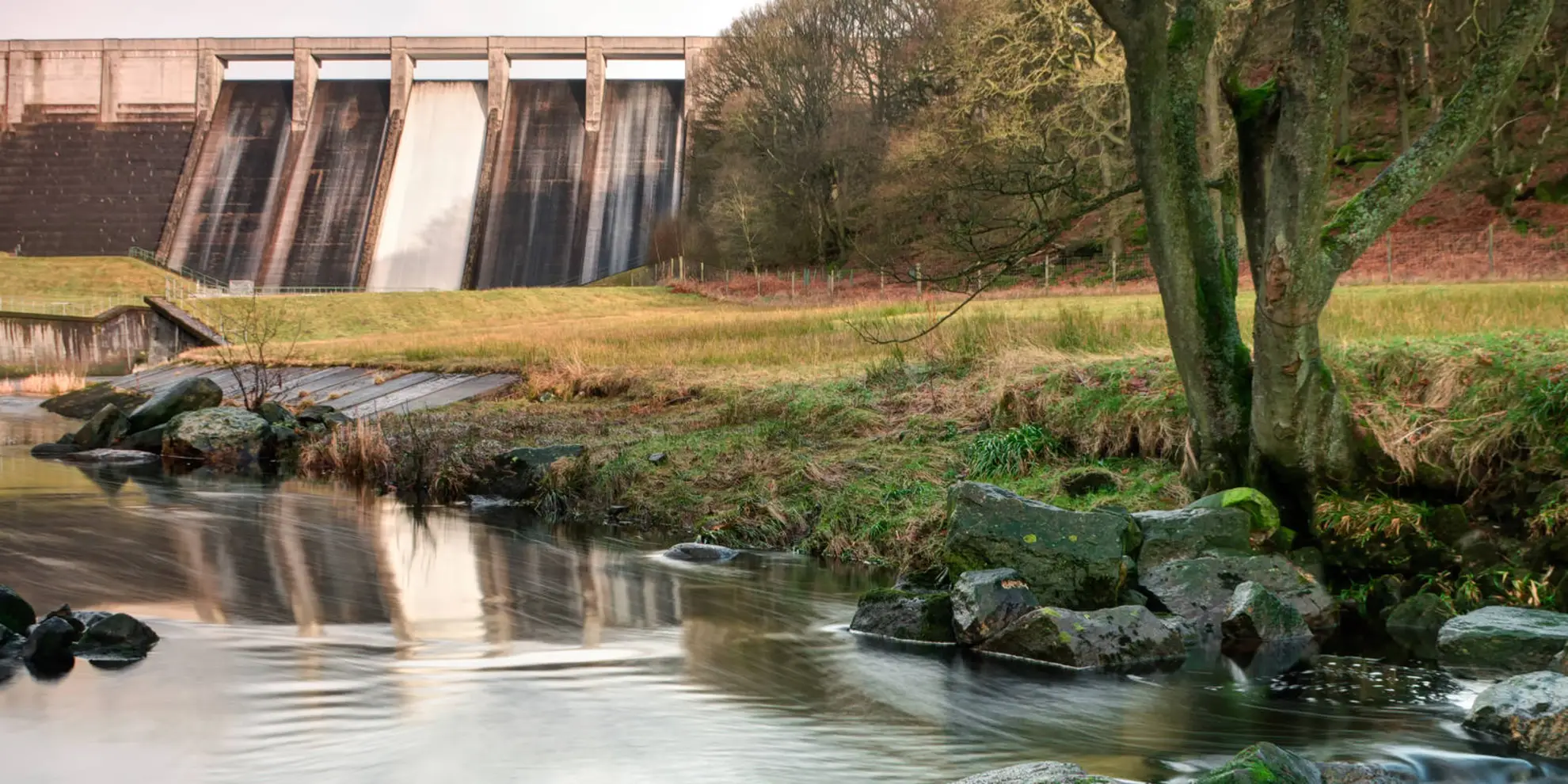 An image depicting the trail Thruscross Reservoir and Kex Gill Moor from Blubberhouses and its surrounding area.