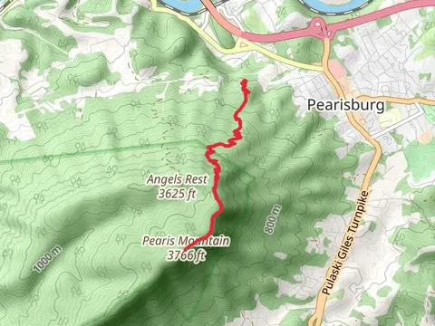 Pearis Mountain via Appalachian Trail