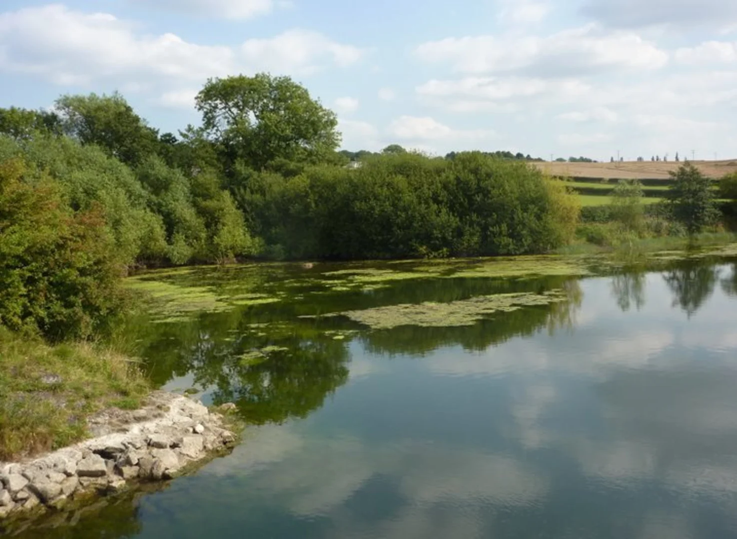 An image depicting the trail Harthill Reservoir Loop and its surrounding area.