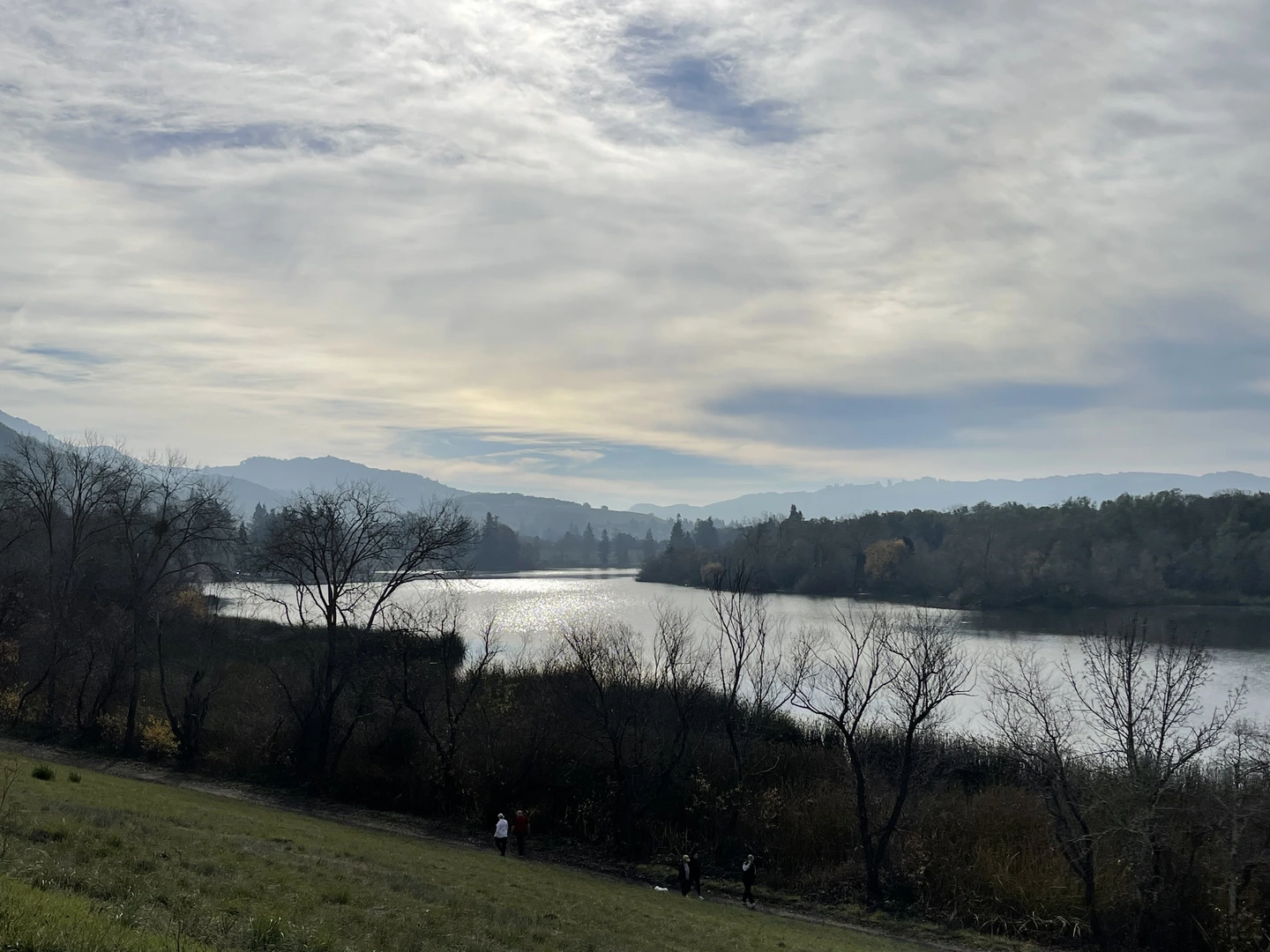 An image depicting the trail Santa Rosa Creek Reservoir Loop and its surrounding area.
