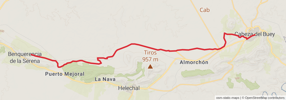 GR 115 Transerena - Cordal de la Senda del Rey stage 2 Map