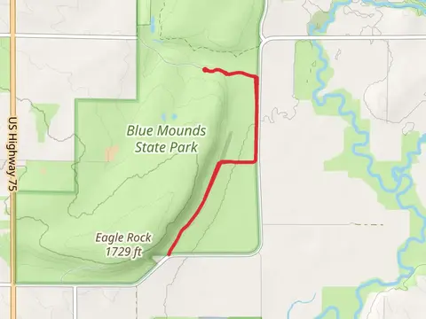 Blue Mounds Hiking Trail