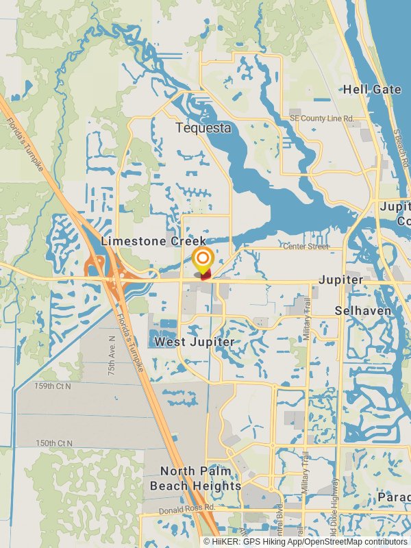 Cinquez Park Loop mobile static map
