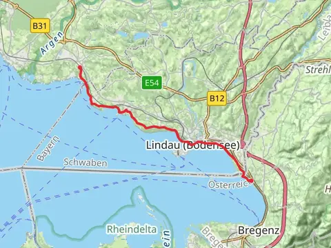 Lochau to Kressbronn Walk