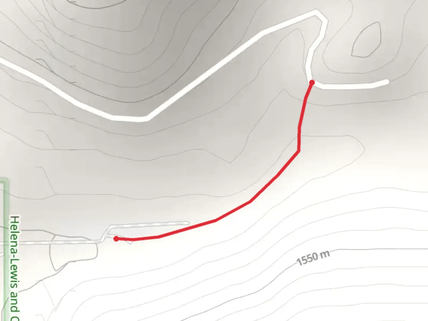 An image depicting the trail Cummings Cabin Trail and its surrounding area.