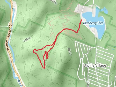 Amenta's Way Loop via Flying Squirrel Trail