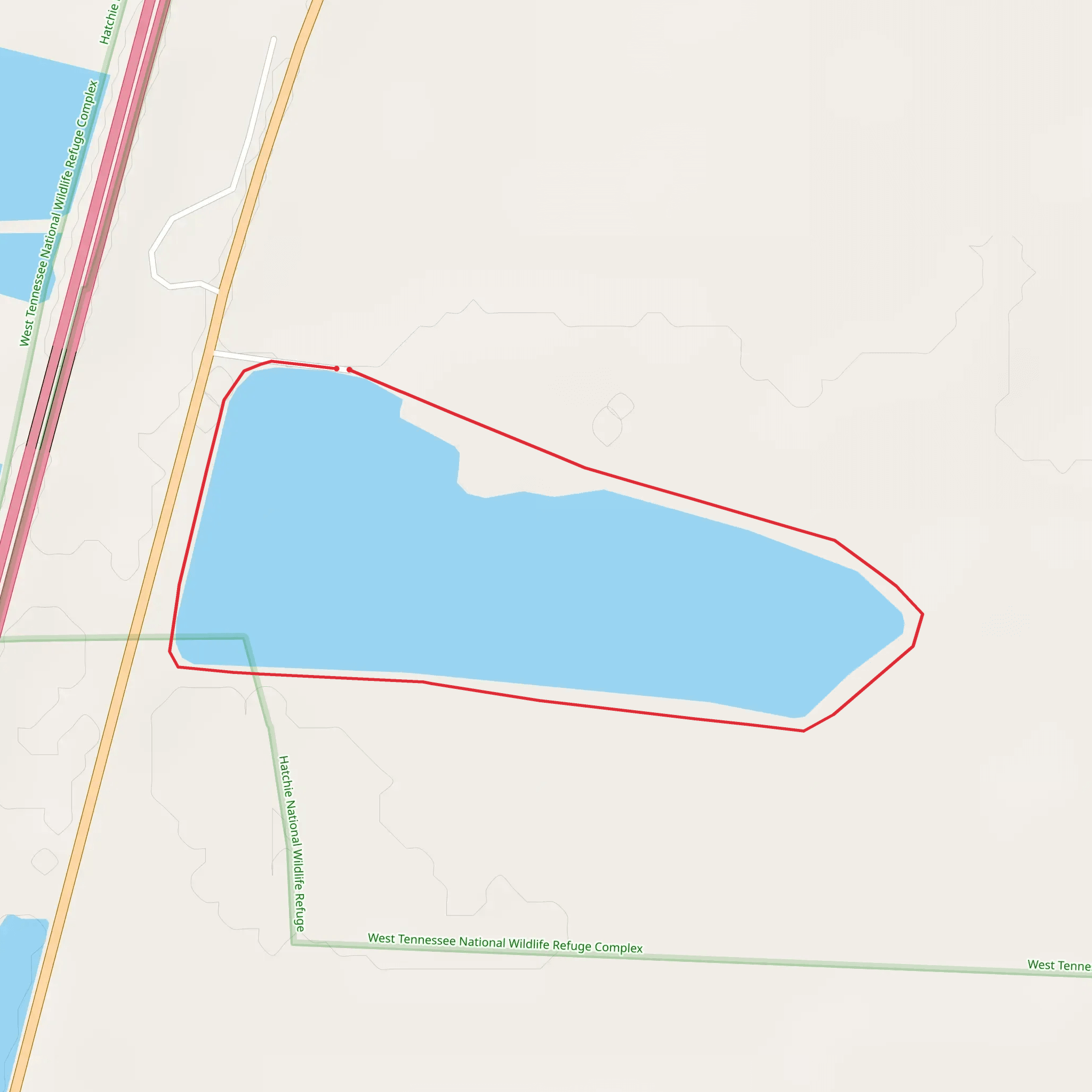 Boardwalk Loop Trail mobile static map