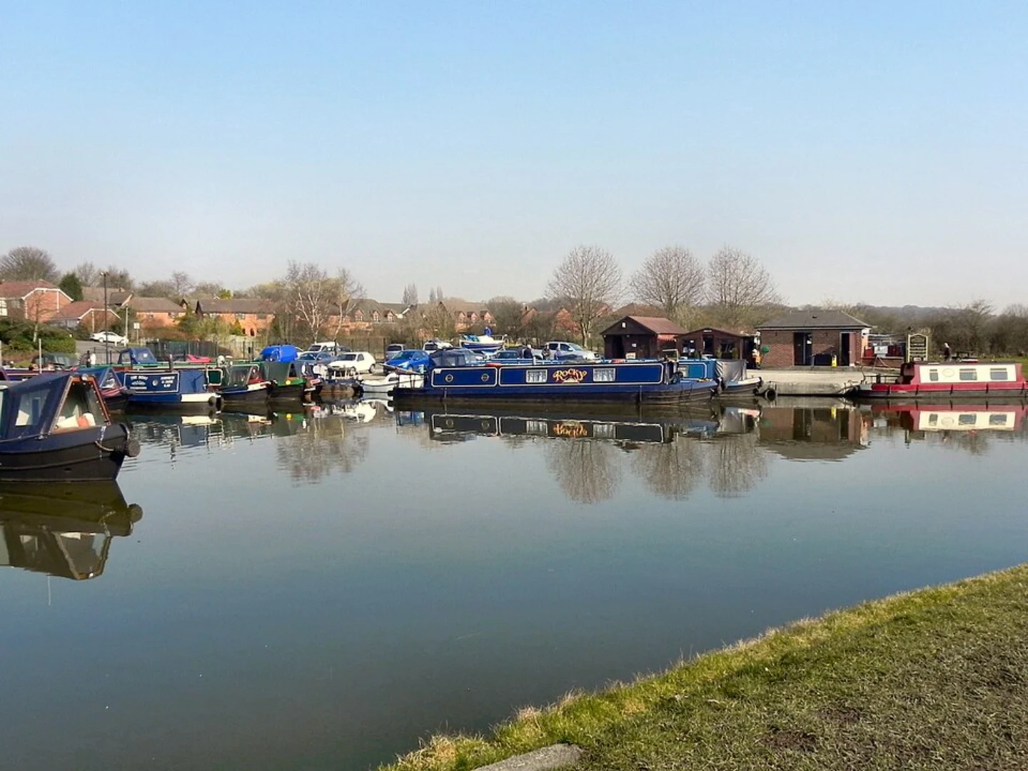 An image depicting the trail Bridgewater Canal Walk - Worsley and its surrounding area.