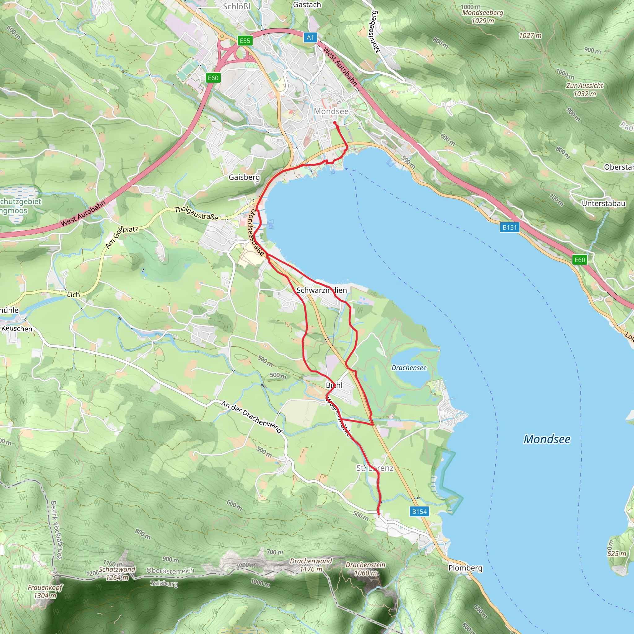 St Lorenz - Via Nova and Golf Tour mobile static map