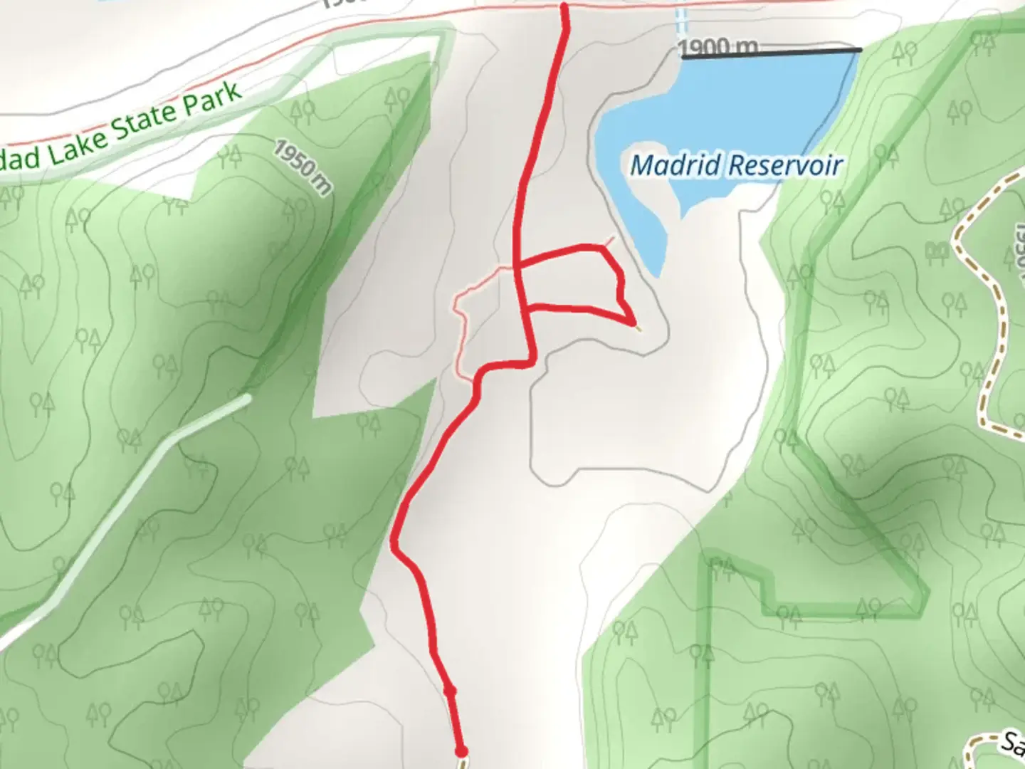 An image depicting the trail Long Canyon Trail and its surrounding area.