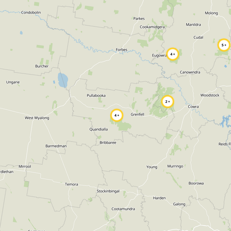 Weddin Shire Static Map