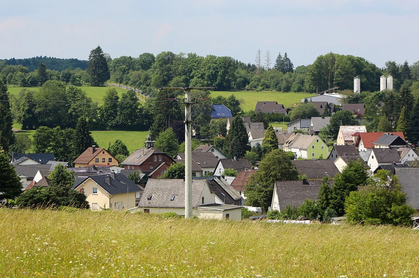 An image depicting the trail Koppe Loop via Extratour Koehlerweg and its surrounding area.