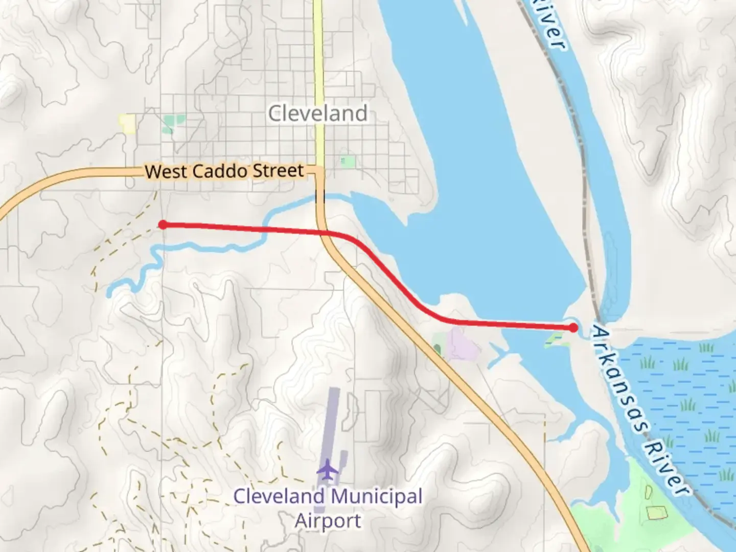 An image depicting the trail MKT Trail and its surrounding area.