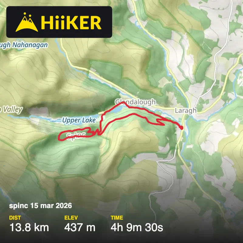 A map preview of the recording spinc 15 mar 2026.