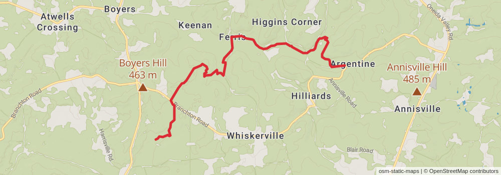 American Perimeter Trail - Northern Appalachian Primary stage 7 Map