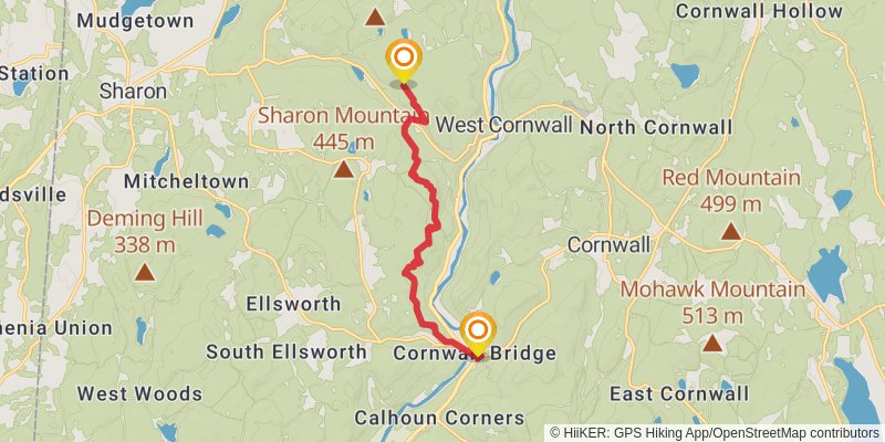 Mohawk Trail Loop stage 3 Map