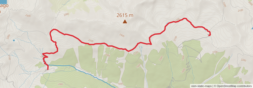 Sentiero Italia - Alps Section stage 57 Map
