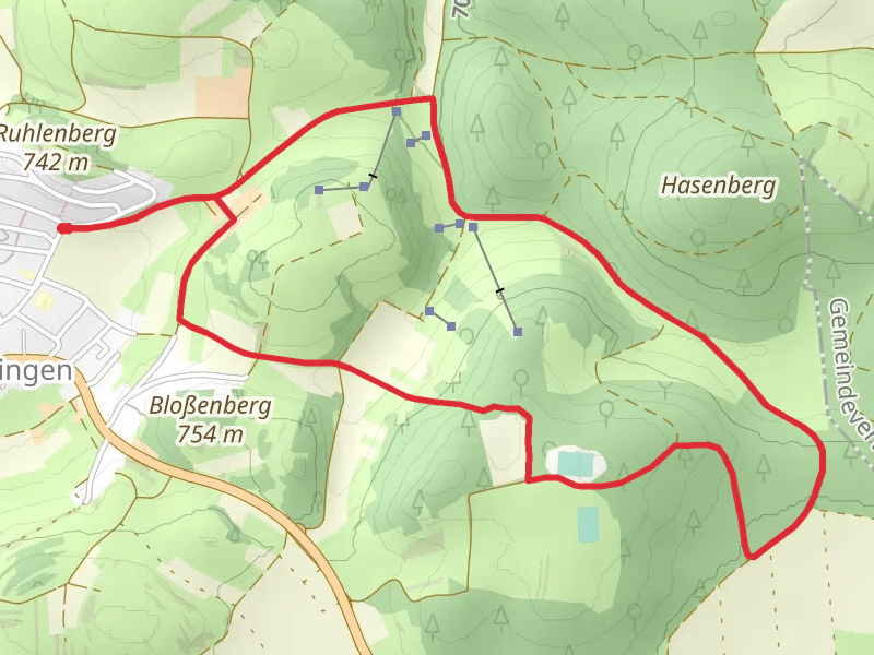 Kalkofen and Scheiterhau Loop via Neubuch