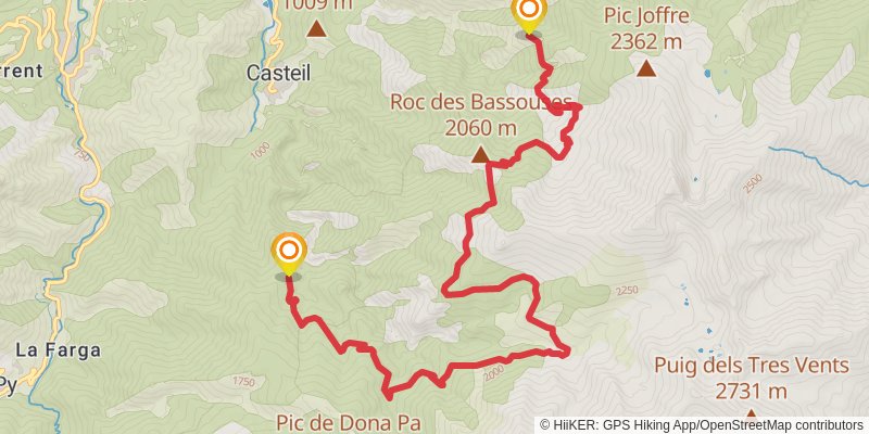 HexaTrek stage 55 Map