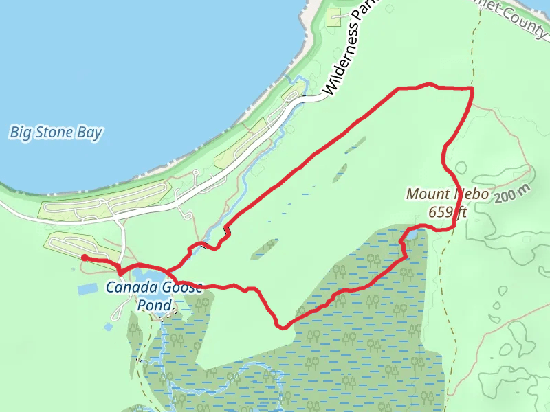 Mount Nebo - Red Pine - Wiikehns Loop Trail