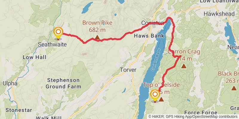 Furness Way stage 5 Map
